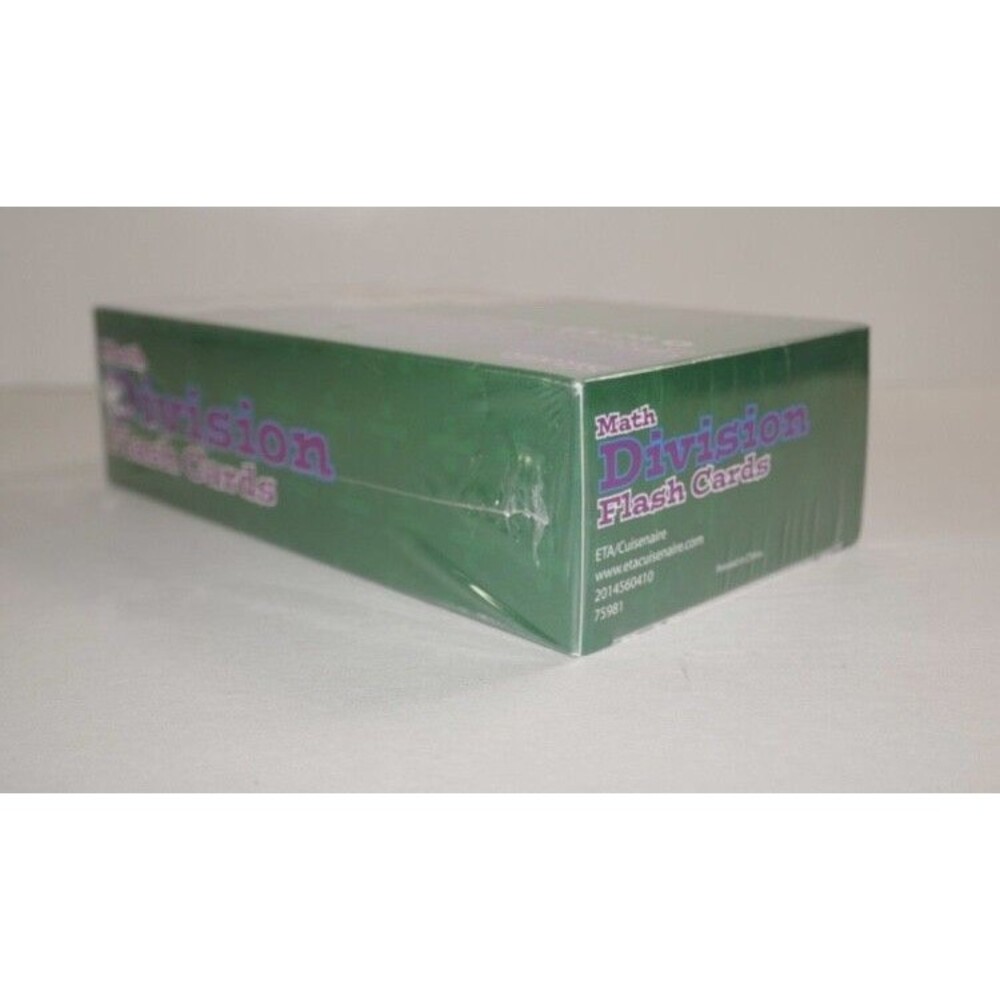 Math Division Flashcards SEALED - Picture 3 of 3